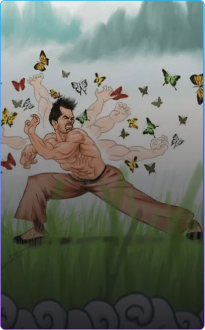 Master Po and the 9,998 Butterflies